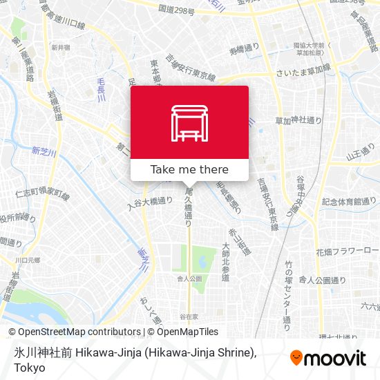 氷川神社前 Hikawa-Jinja (Hikawa-Jinja Shrine) map