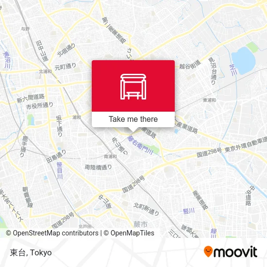 東台 map