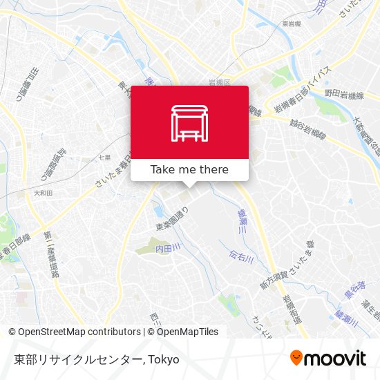 東部リサイクルセンター map