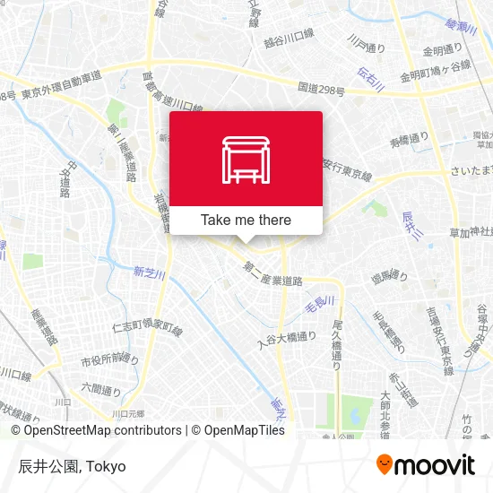 辰井公園 map