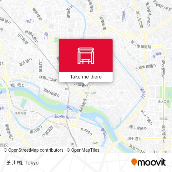 芝川橋 map