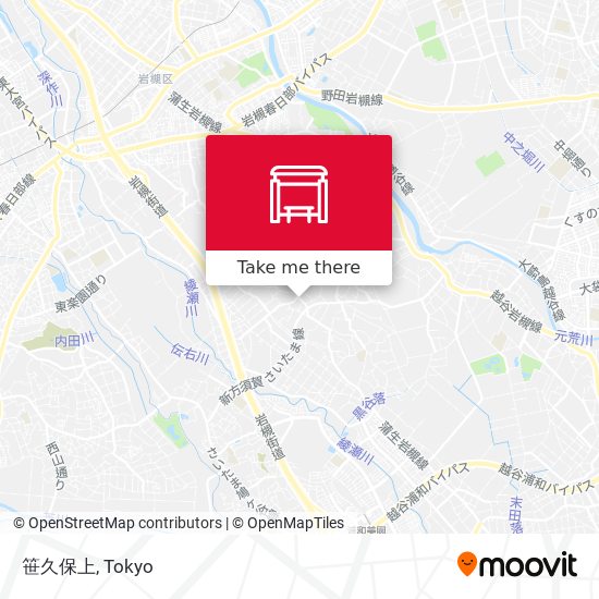 笹久保上 map