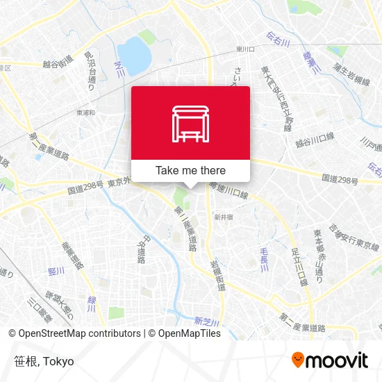 笹根 map