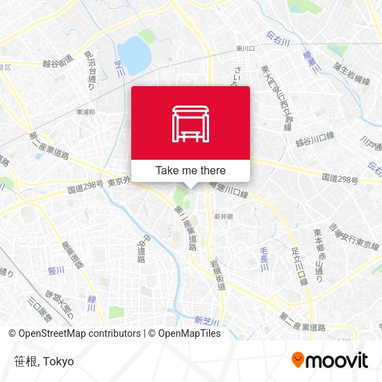 笹根 map