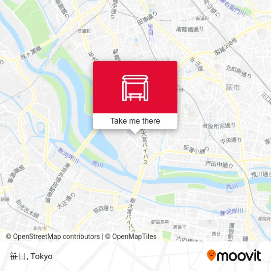 笹目 map