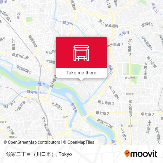 領家二丁目（川口市） map