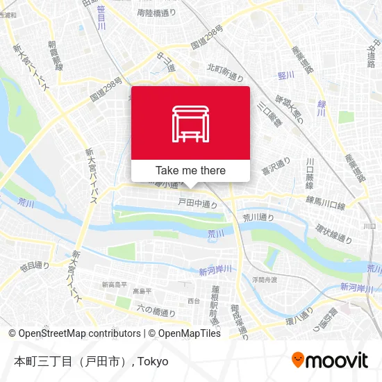 本町三丁目（戸田市） map