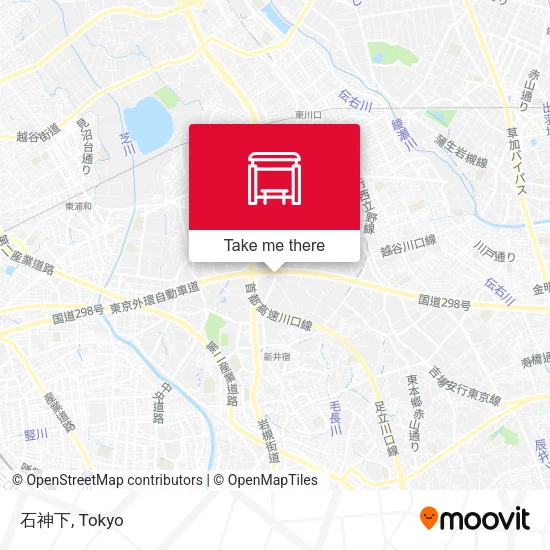 石神下 map