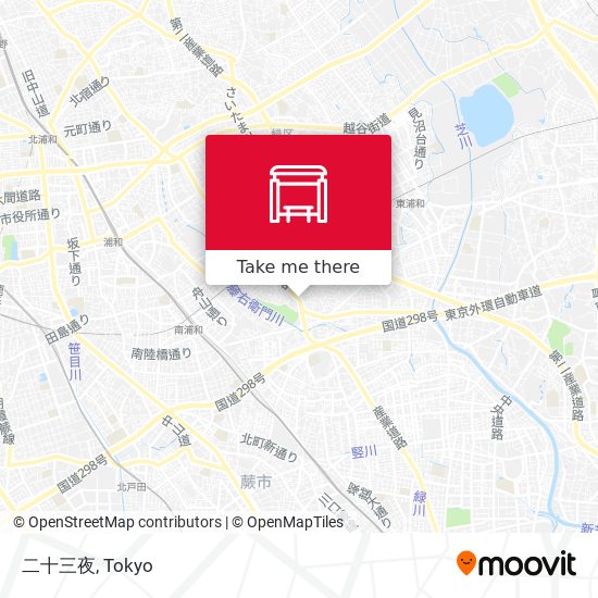 二十三夜 map