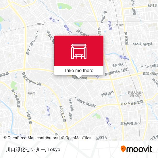 川口緑化センター map