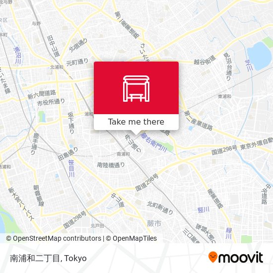 南浦和二丁目 map