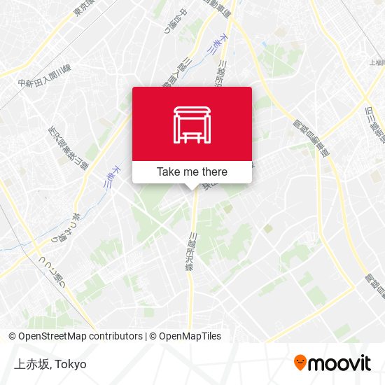 上赤坂 map