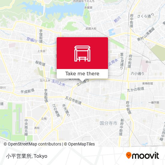 小平営業所 map