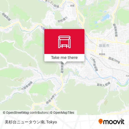 美杉台ニュータウン南 map
