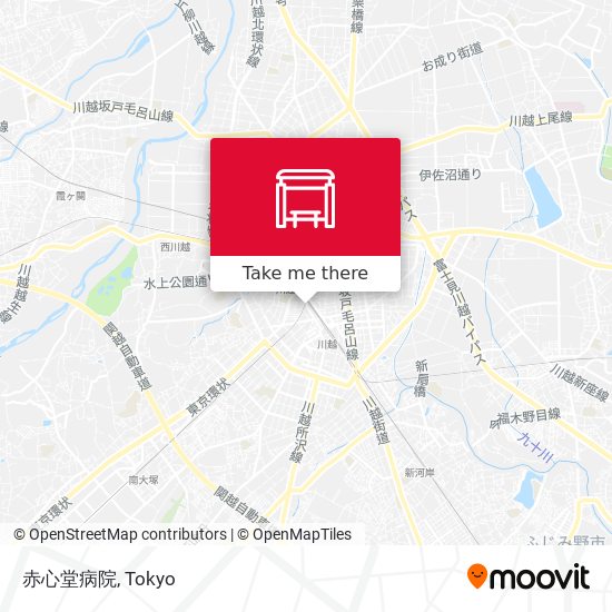 赤心堂病院 map