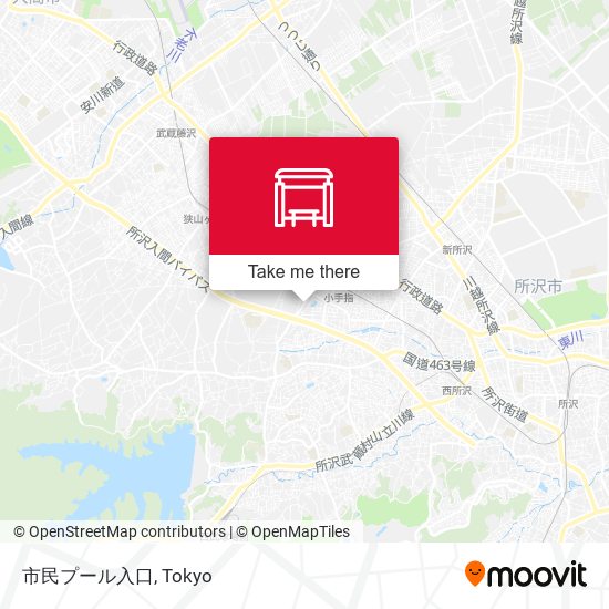 How To Get To 市民プール入口 In 所沢市 By Bus Or Metro Moovit