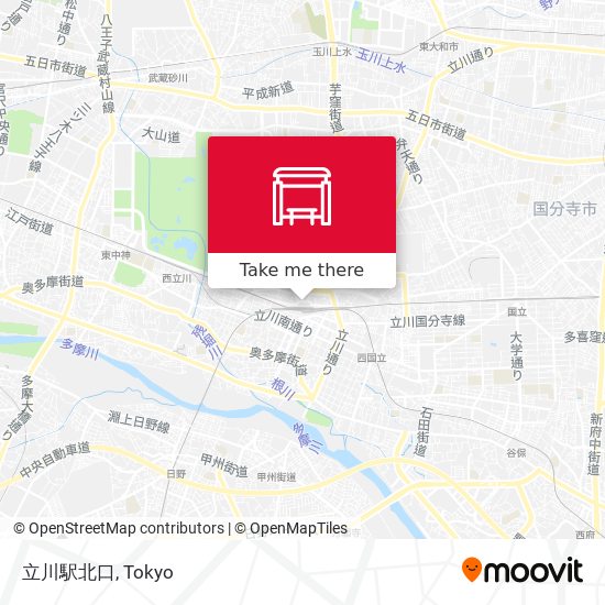 立川駅北口 map