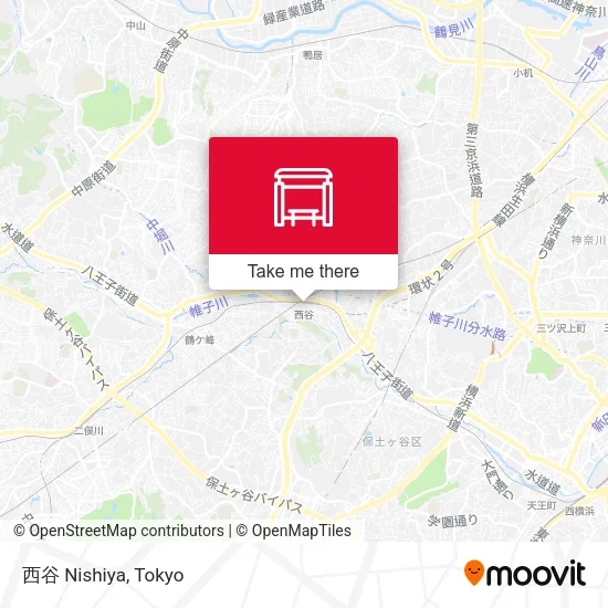 西谷 Nishiya map