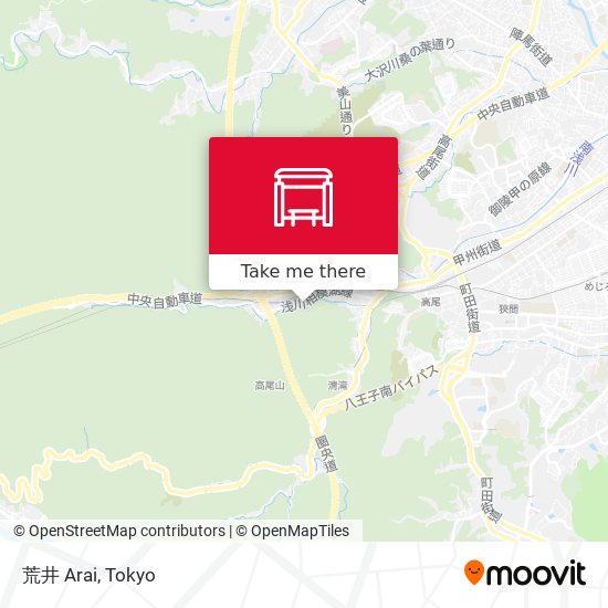 荒井 Arai map