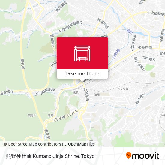 熊野神社前 Kumano-Jinja Shrine map