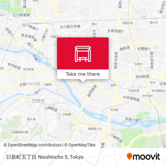 日新町五丁目 Nisshincho 5 map