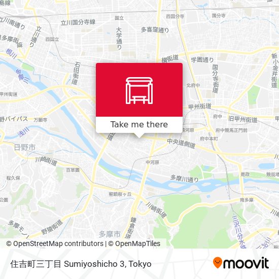 住吉町三丁目 Sumiyoshicho 3 map