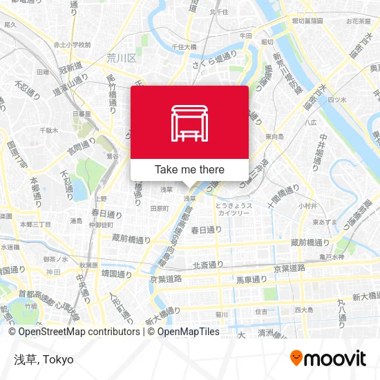 浅草 map