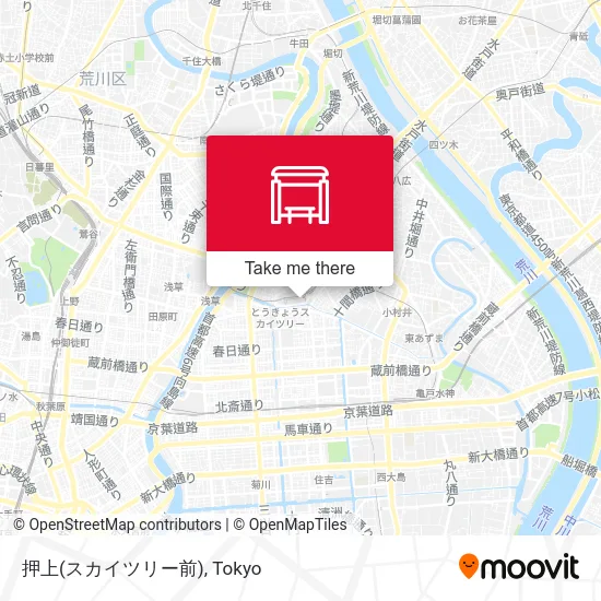 押上(スカイツリー前) map