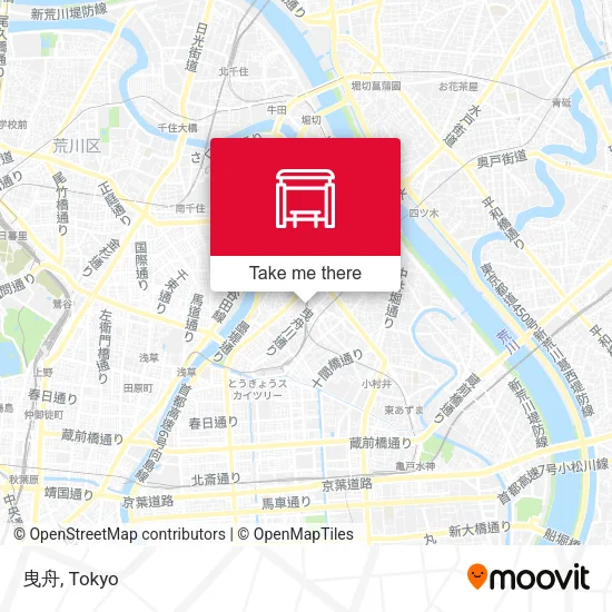 曳舟 map