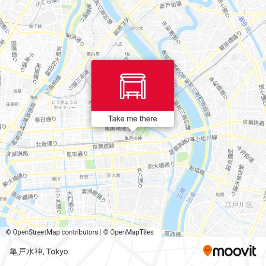 亀戸水神 map