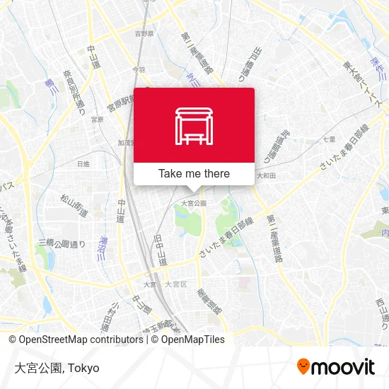 大宮公園 map