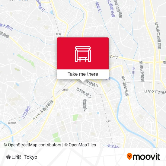 春日部 map