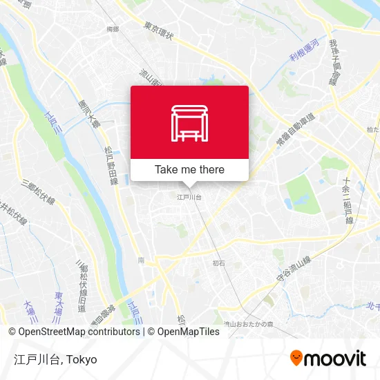 江戸川台 map