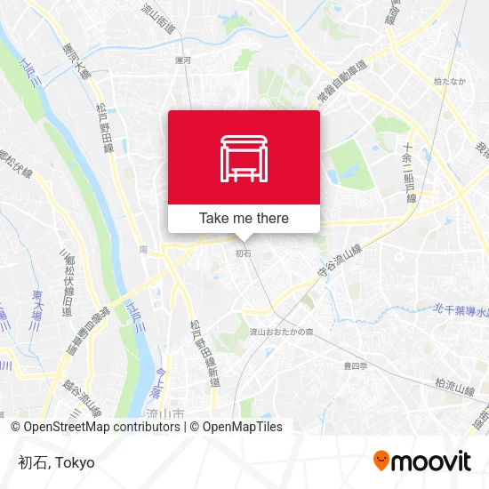 初石 map