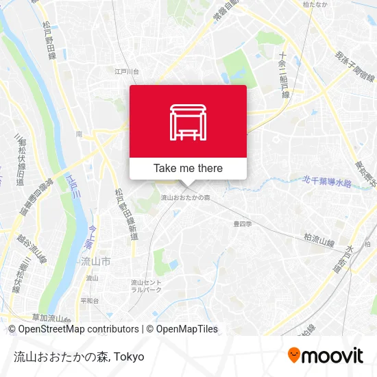 流山おおたかの森 map