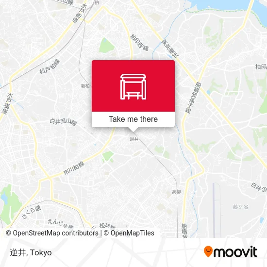 逆井 map