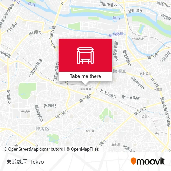 東武練馬 map