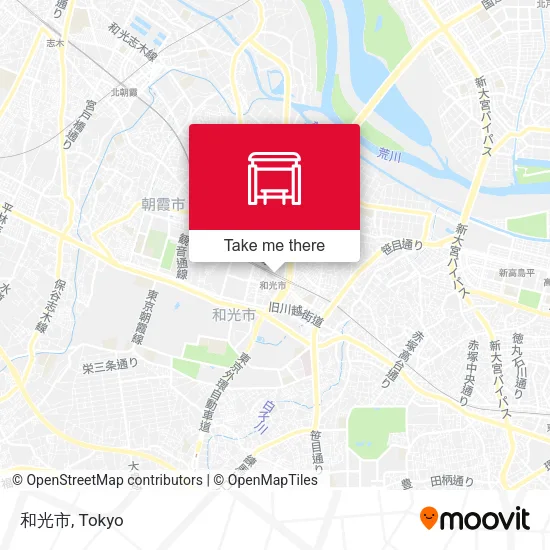 和光市 map