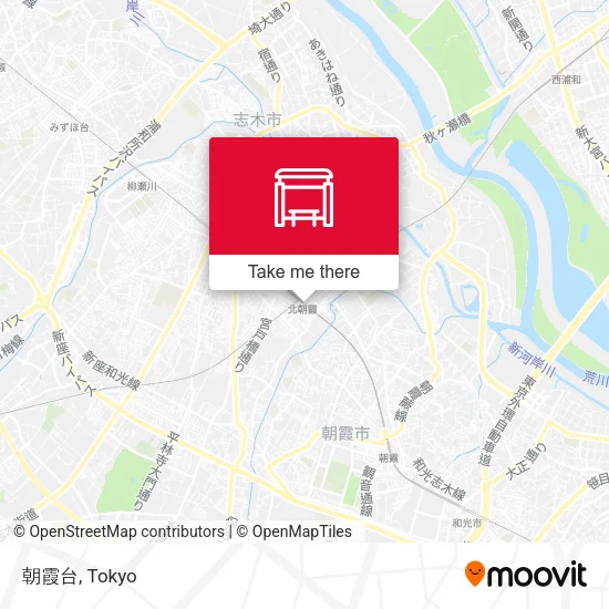 朝霞台 map