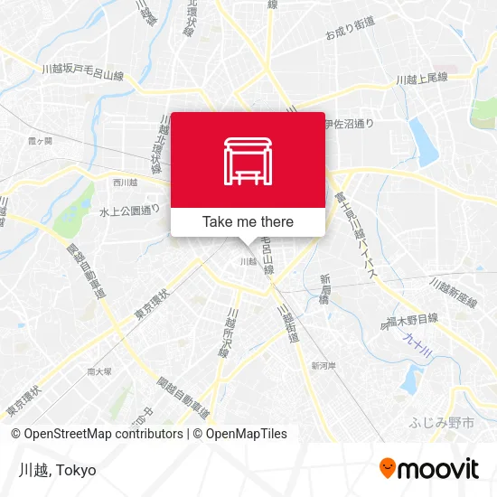 川越 map