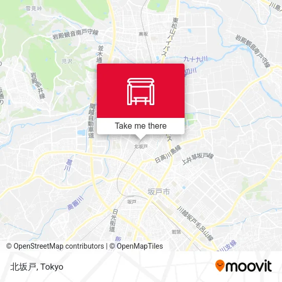 北坂戸 map