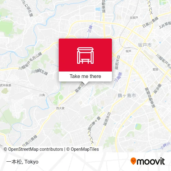 一本松 map
