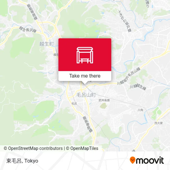 Higashi-Moroyama map