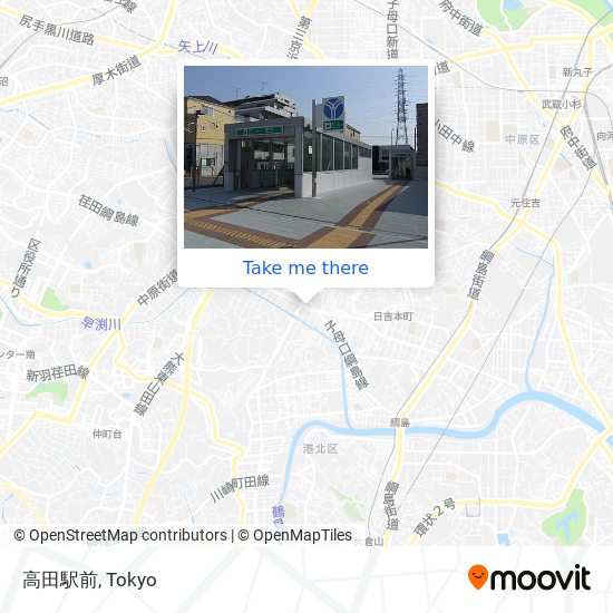 高田駅前 map