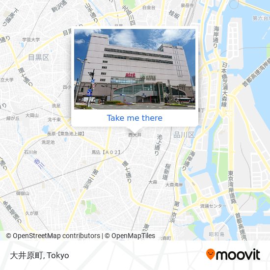 大井原町 map