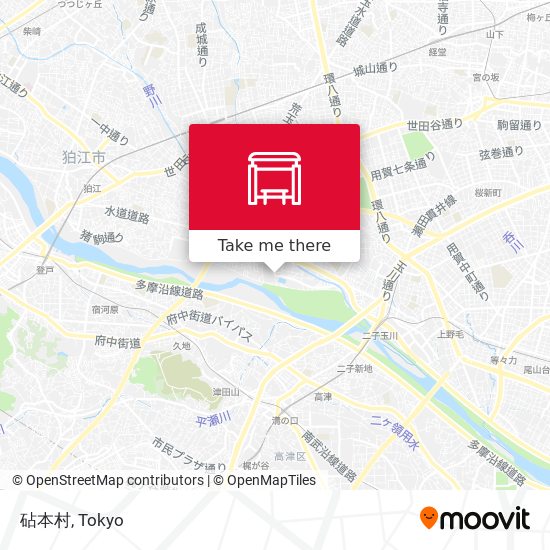 砧本村 map