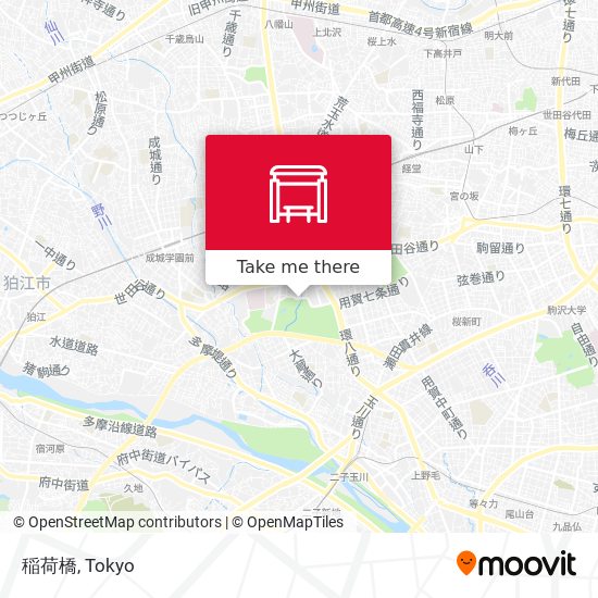 稲荷橋 map