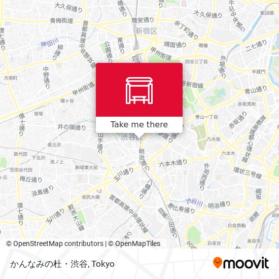 かんなみの杜・渋谷 map