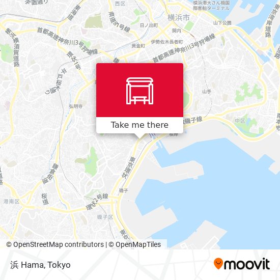 浜 Hama map