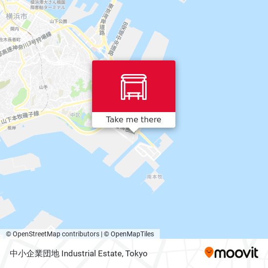 中小企業団地 Industrial Estate map